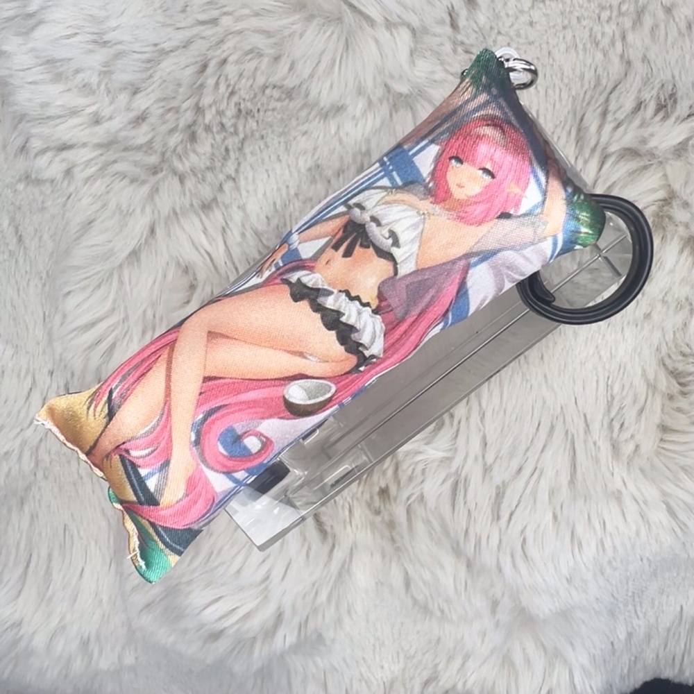 Handmade Anime Elysia Honkai Impact Anxiety Relief Plush Keychain